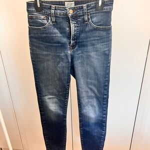 J. Crew Curvy Toothpick Denim Jeans